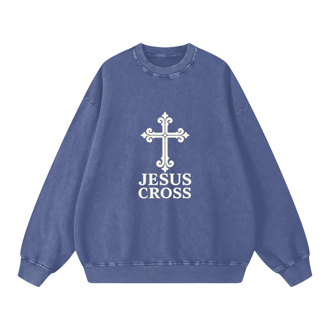 Snow Washed Oversized Sweatshirt